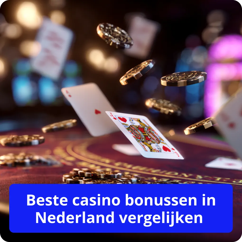 Beste casino bonussen in Nederland vergelijken 